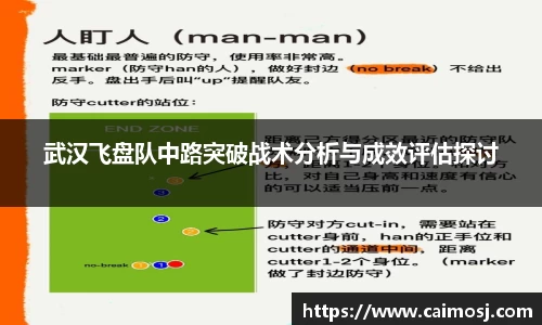 武汉飞盘队中路突破战术分析与成效评估探讨