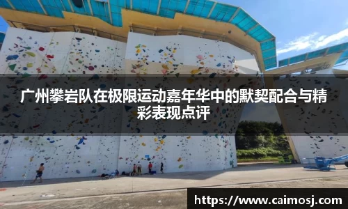 广州攀岩队在极限运动嘉年华中的默契配合与精彩表现点评