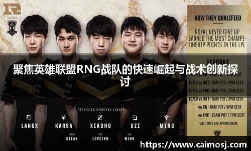 聚焦英雄联盟RNG战队的快速崛起与战术创新探讨